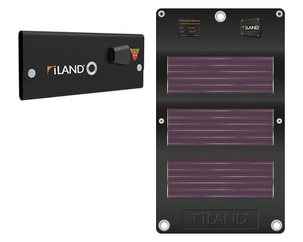 iLAND FLY - USBデバイス対応折り畳み式ソーラー充電器
